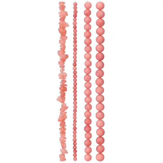 Pink Quartzite Beads Value Pack by Bead Landing&trade; {4}