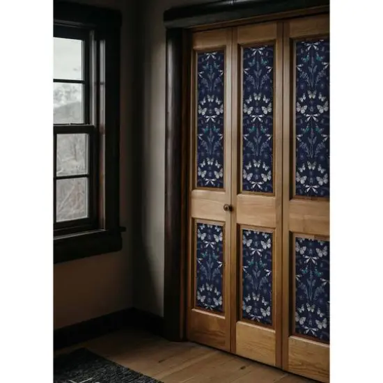 RoomMates Hidden Treasures Peel & Stick Wallpaper Blue {7}