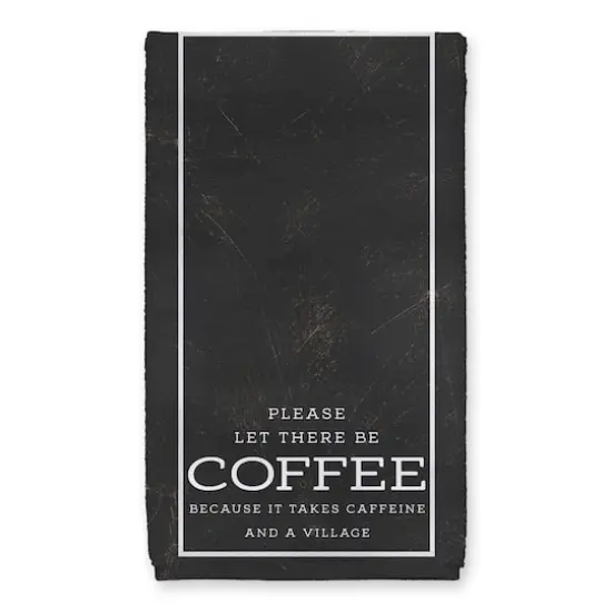 Coffee Caffeine Village 16" x 25" Towel Set {3}