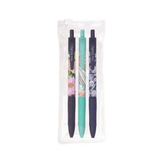 Vera Bradley&reg; Black Spring 22 Medley Ink Pen Set {1}