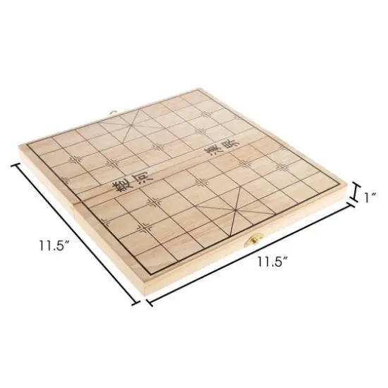 Toy Time Wooden Chinese Chess Board Game {3}