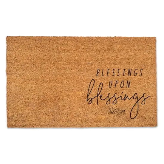 Blessings Upon Blessings Door Mat {1}