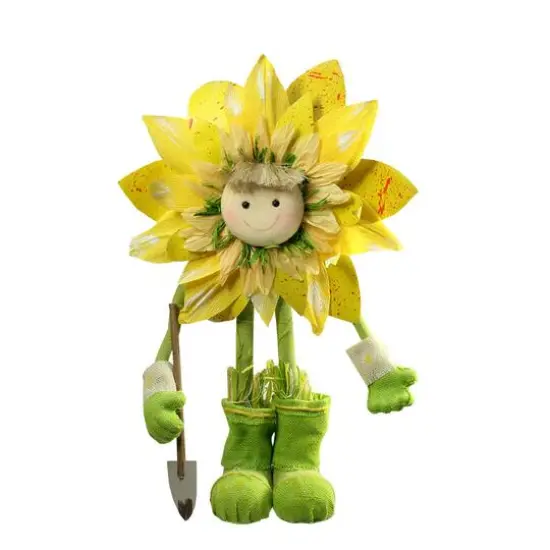 20.5" Yellow Spring Sunflower Decorative Figure {1}