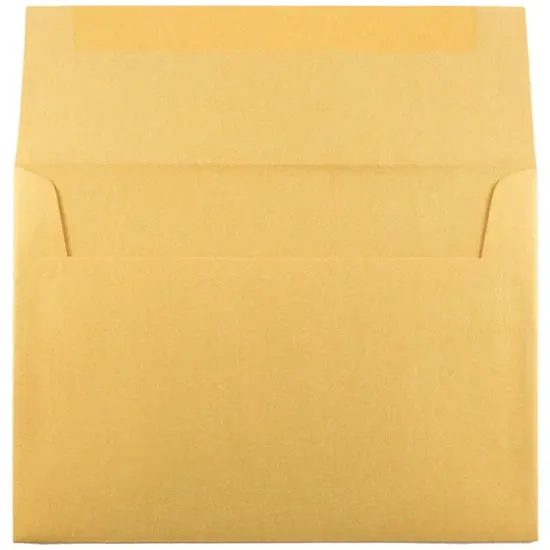 JAM Paper A7 Metallic Invitation Envelopes, 50ct. Gold Stardream {4}