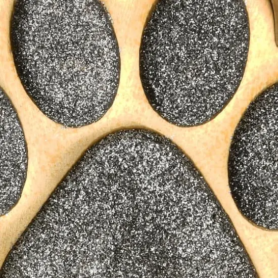 5" Gold Outlined with Silver Sparkle NOEL Stocking Holder {4}