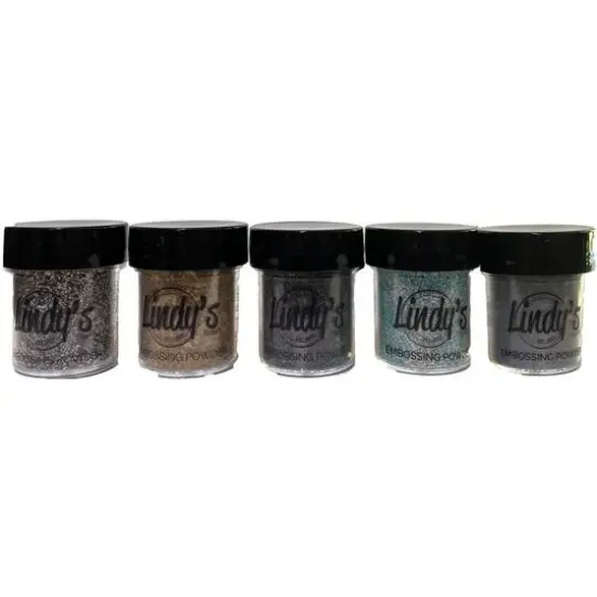 Lindy's Stamp Gang&reg; 2-Tone Embossing Powder Metal Maniacs Set, 0.5oz. {3}