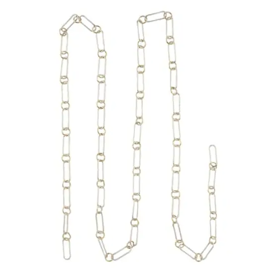 36" Silver & Gold Paper Link Chain by Bead Landing&trade; {3}