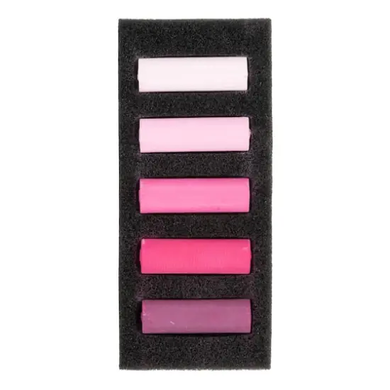 Rembrandt 5 Color Rose Violets Half Stick Soft Pastel Set {3}