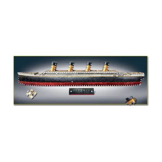 Titanic 3D Jigsaw Puzzle: 440 Pcs {8}