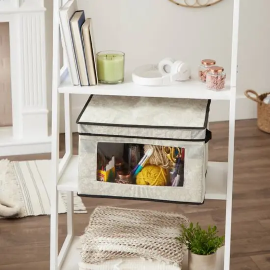 DII&reg; Jumbo Damask Closet Storage Cube {4}