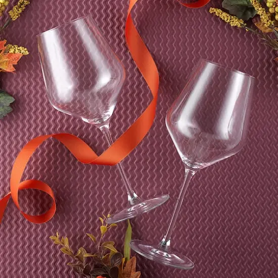 JoyJolt&reg; 17oz. Layla Crystal White Wine Glasses, 8ct. {7}