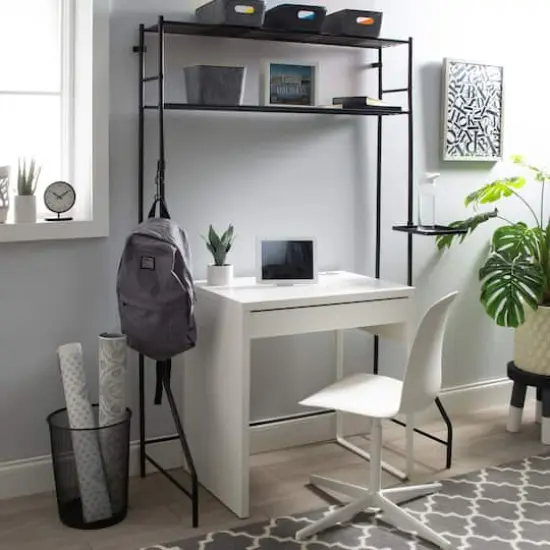 Organize It All Multi-Use Space Saver Rack in Black {6}