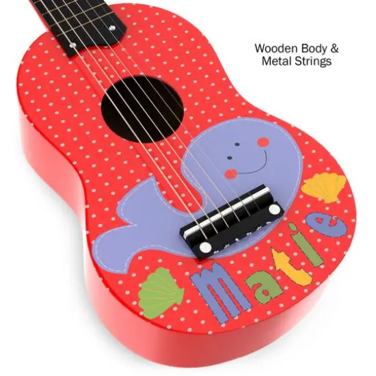Toy Time Kid's Toy Acoustic Guitar {4}