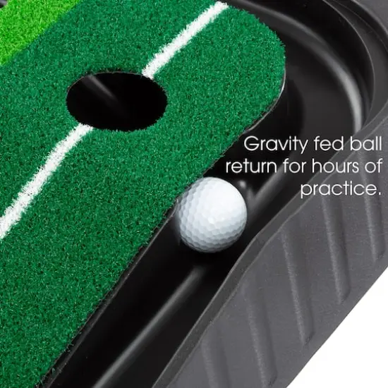 Toy Time Putting Green with Gravity Fed Golf Ball Return {7}