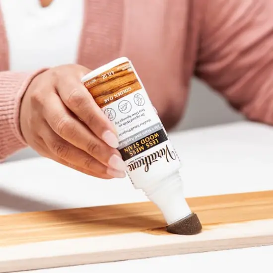 Varathane&reg; 2-in-1 Applicator & Wood Stain, 4oz. Golden Oak {5}