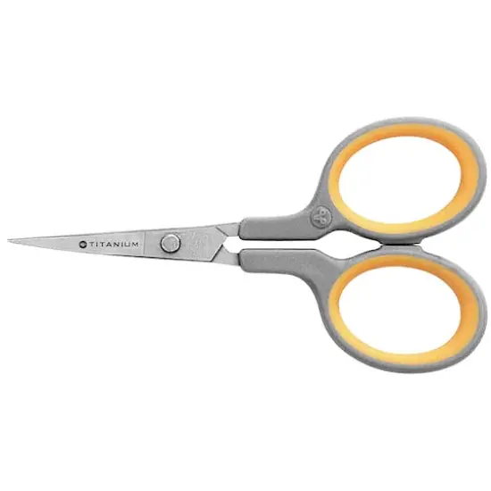 Westcott 4" Titanium Straight Embroidery Scissors {1}
