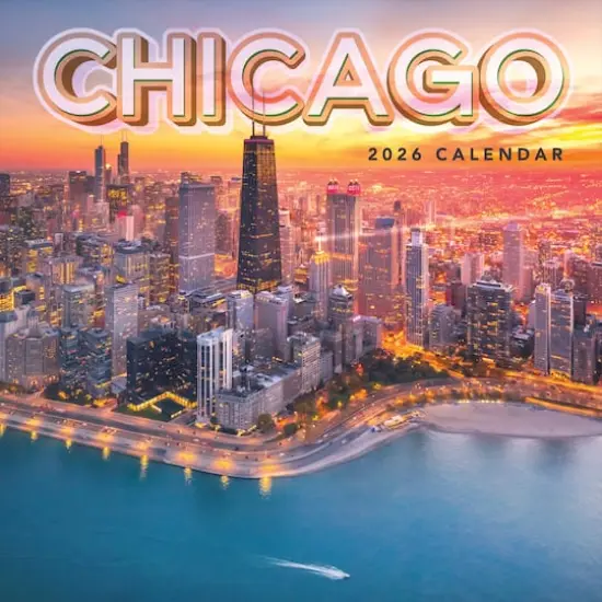2026 Chicago Wall Calendar {1}