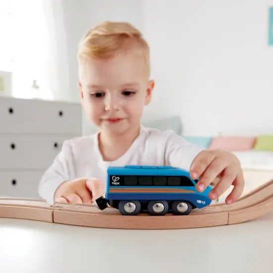Hape Blue Remote Control Engine Train {6}