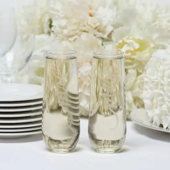 Hortense B. Hewitt Co. Mr & Mrs Stemless Champagne Flute {3}