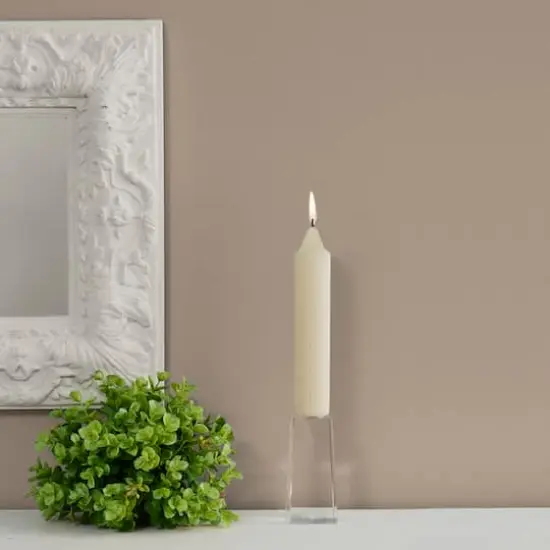 Root Candles 7" Unscented Grecian Collenette Taper Candles, 4ct. Ivory {4}