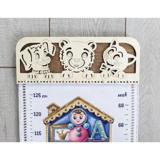 MP Studia Height Chart Toys Cross Stitch Kit {5}
