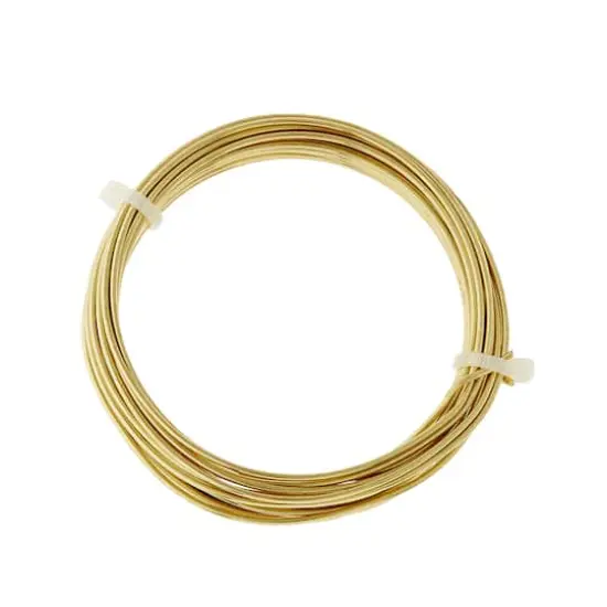 16 Gauge Dead Soft Wire by Bead Landing&trade; Brass {1}