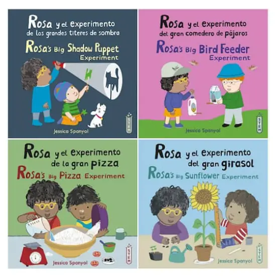 Child's Play Books Rosa's Workshop 1 & 2 Bilingual Book Set {3}