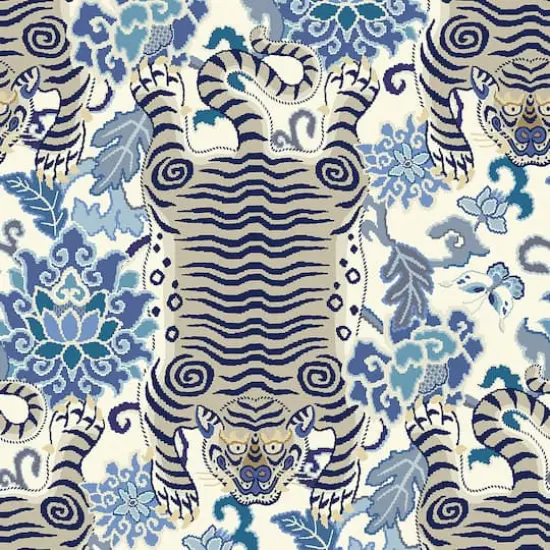 Surface Style Tiger Eye Peel & Stick Wallpaper Moon Beam {1}