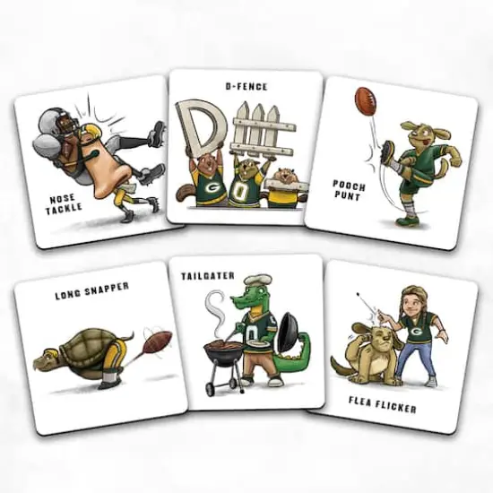NFL Memory Match Game Green Bay Packers {5}