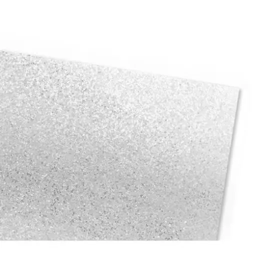PA Vinyl Glitter Texture Iron On Stretch Vinyl White {3}