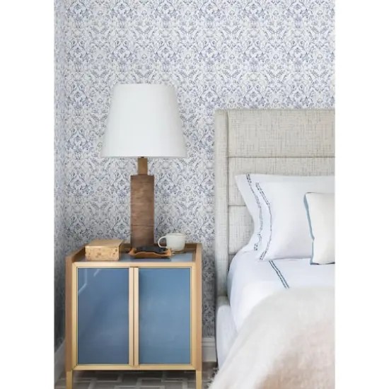 RoomMates Meadow Blue Peel & Stick Wallpaper {4}