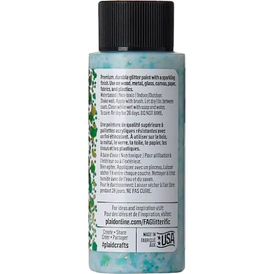 FolkArt&reg; Glitterific Pop&trade; Acrylic Paint, 2oz. Dragon Scales {4}