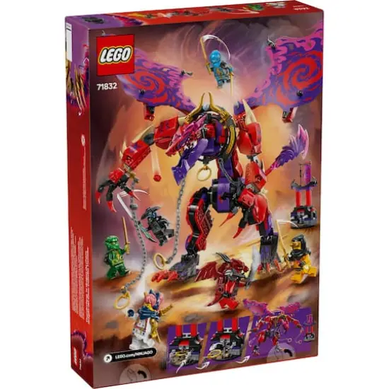 LEGO&reg; NINJAGO&reg; Thunderfang Dragon of Chaos Ninja Toy Set 71832 {4}