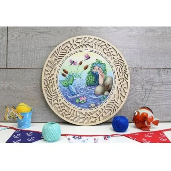 Frame Herb Wreath Medium {3}