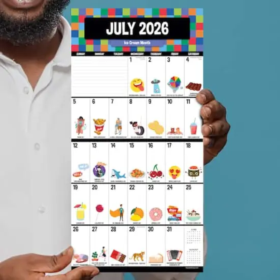 2026 Every Day's A Holiday Mini Calendar {5}