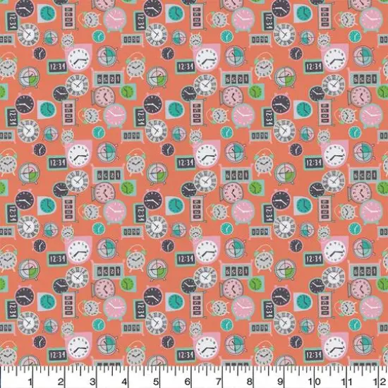 Camelot Fabrics Coral Deadlines Cotton Precut Fabric {3}