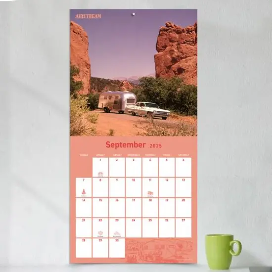 TF Publishing 2025 Airstream: Heritage Wall Calendar {4}