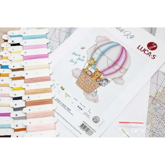 Luca-s Have A Nice Trip Counted Cross Stitch Kit {5}