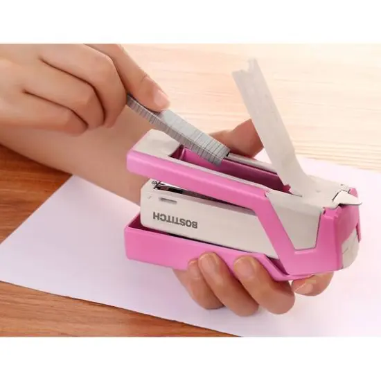 Bostitch inCOURAGE&trade; 20 Compact Stapler, Pink Ribbon {7}