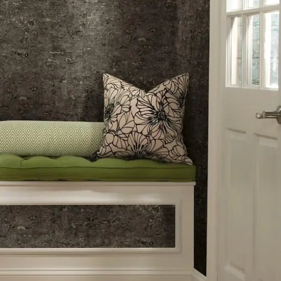 RoomMates Faux Cork Peel & Stick Wallpaper Charcoal Gray {6}