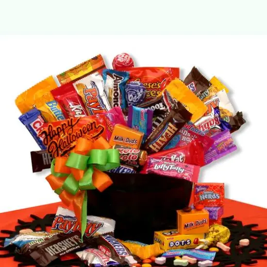 Happy Halloween Candy Cauldron of Treats {1}