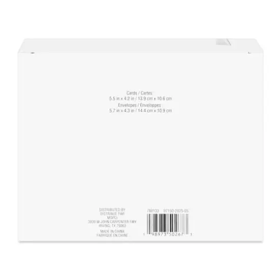 Holly Jolly Christmas Cards & Envelopes, 50ct. by Recollections&trade; {6}