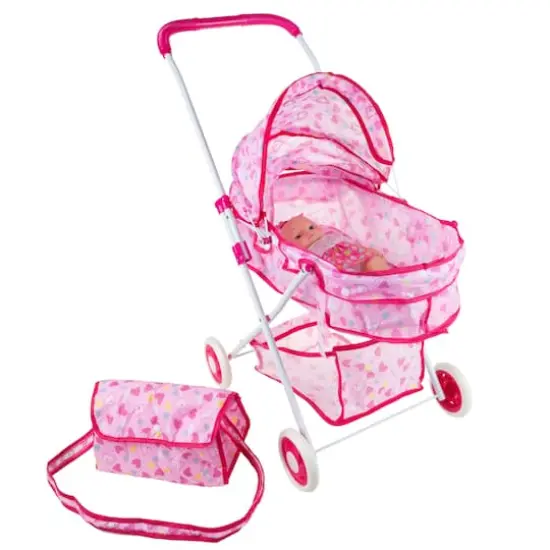 Toy Time Deluxe Toy Pram for 18" Baby Dolls {1}
