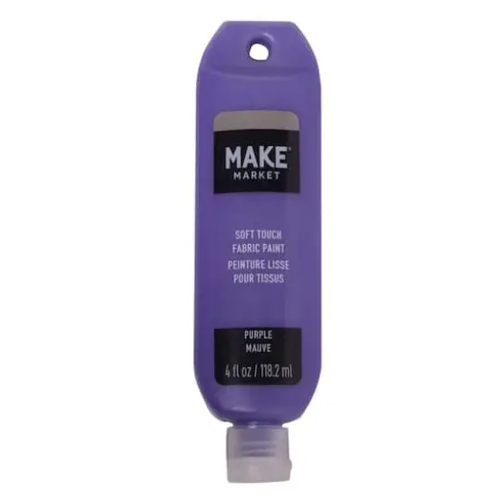 Soft Touch Fabric Paint by Make Market&reg; Purple {1}