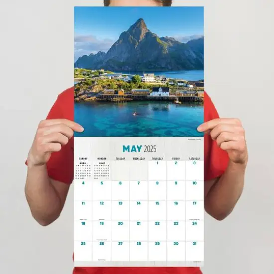 TF Publishing 2025 Mountains Wall Calendar {5}