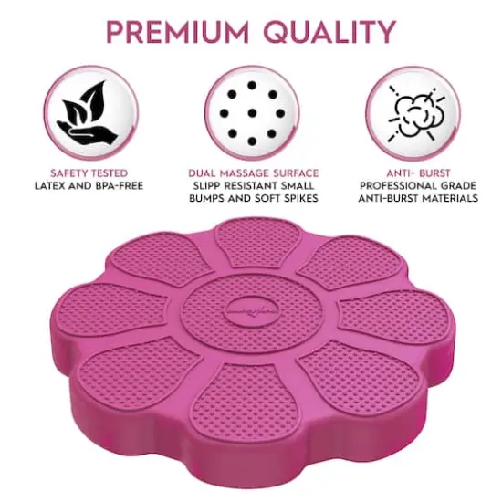 Bouncyband&reg; Rose Flower Wiggle Seat Sensory Cushion {5}