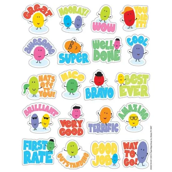 Eureka&reg; Jelly Beans Scented Stickers, 6 Packs of 80ct. {3}