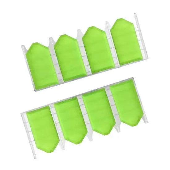 Sparkly Selections Green & Clear Diamond Painting Drill Tray, 2ct. {1}