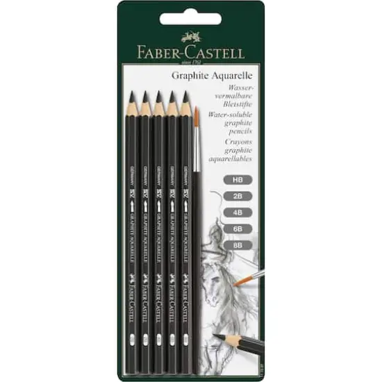 Faber-Castell&reg; Graphite Aquarelle Set {1}