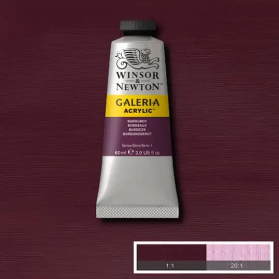 Winsor & Newton&trade; Galeria Acrylic&trade;, 60mL Burgundy {3}